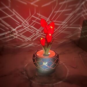 Red Tulip LED Decorative Light